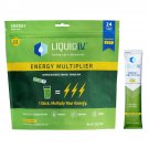Liquid I.V. Energy Multiplier, Lemon Ginger, 24 Individual Serving Stick Packs