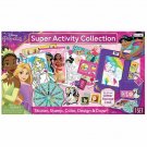 Disney Princess Super Activity Collection, Sticker Stamp Color Design & Draw