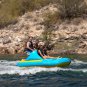 Havasu Barge 4 Rider Towable with Rope And Pump, 4 Person Towable