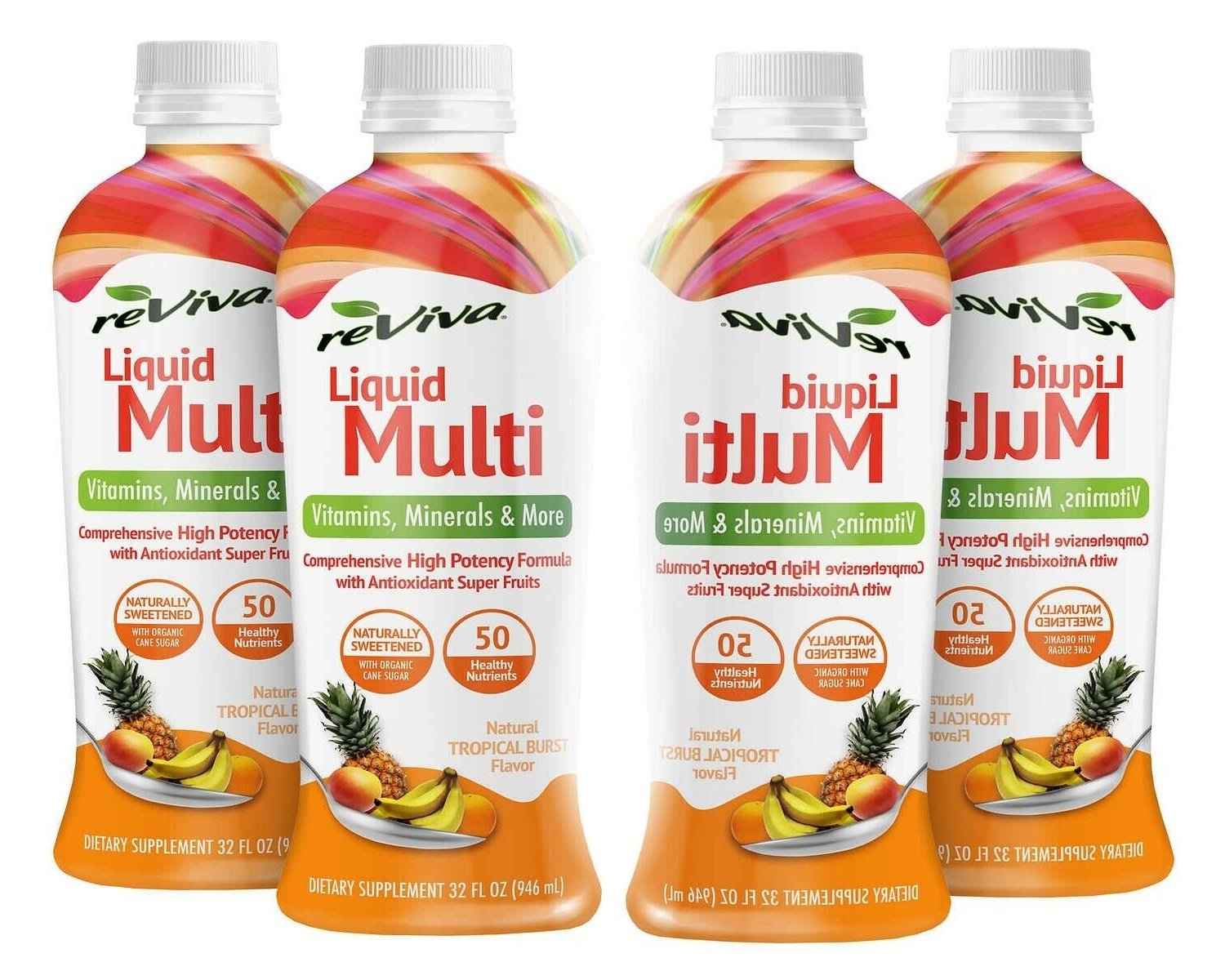 reViva Liquid Multi Vitamins, Tropical Burst Flavor