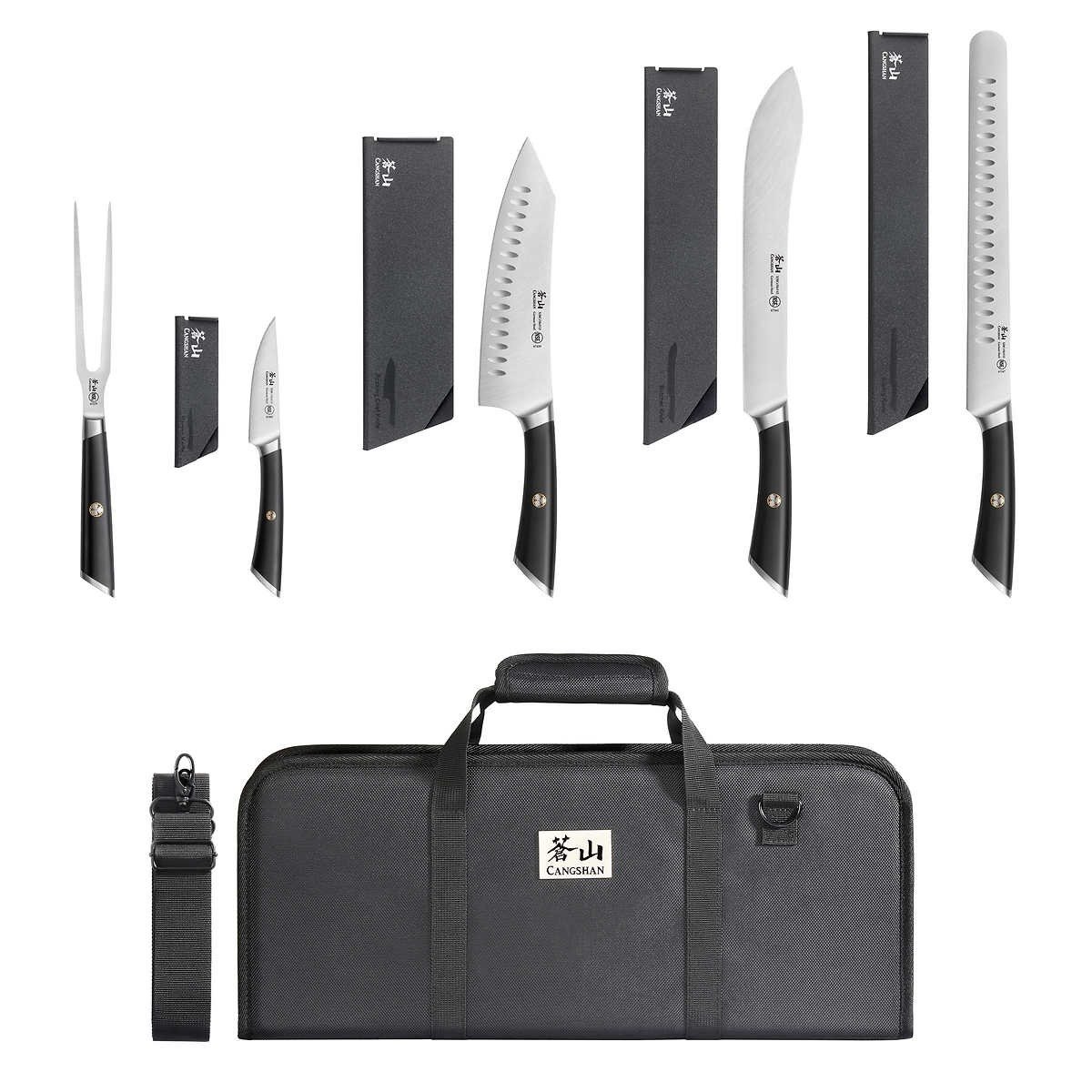 Cangshan S Series German Steel 6 Piece BBQ Knife Set