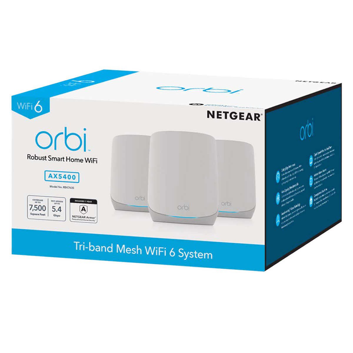 Netgear Orbi AX5400 WiFi 6 Mesh System, Unbeatable WiFi and