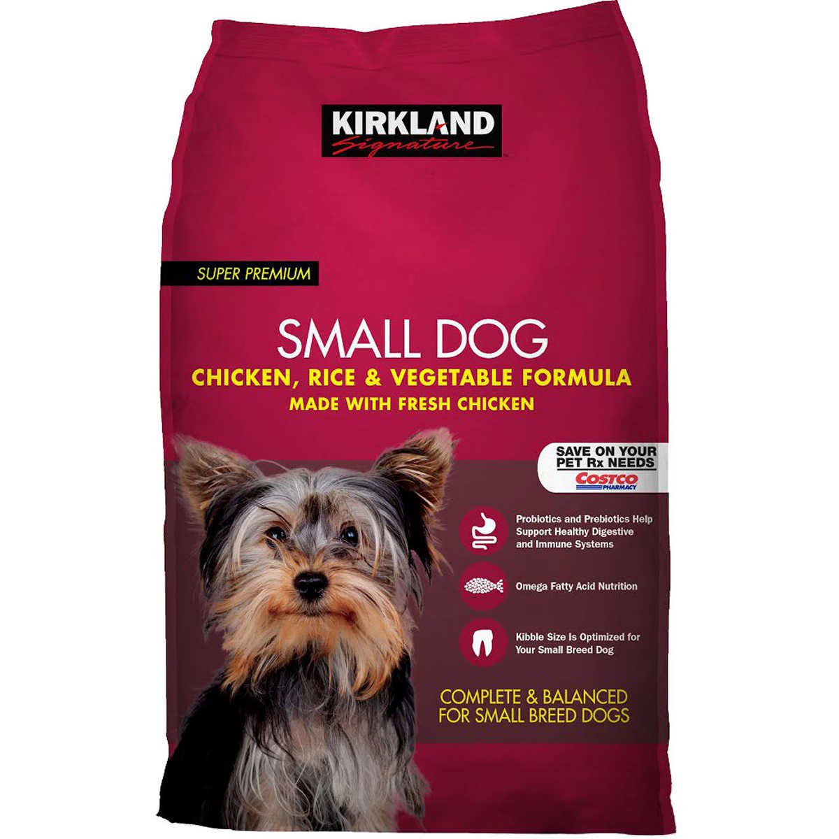 Kirkland Signature Small Dog Formula Food, 20 lb