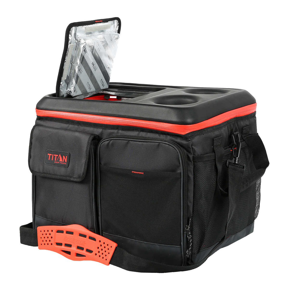 Titan 50Can Collapsible Cooler, Ultra Safe leak proof