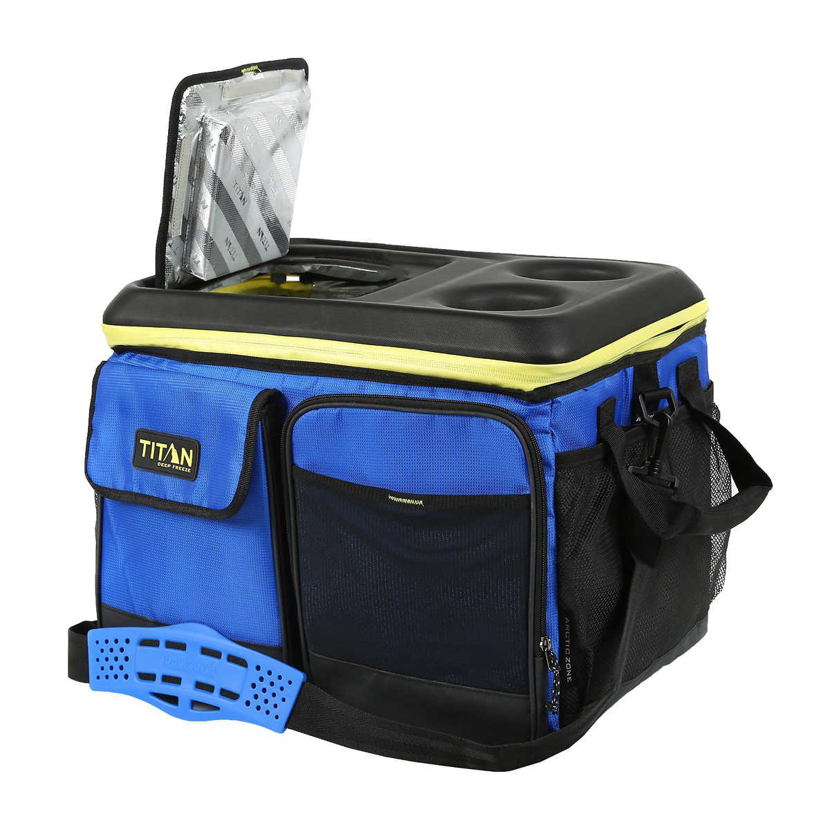 Titan 50-Can Collapsible Cooler, Ultra Safe leak proof