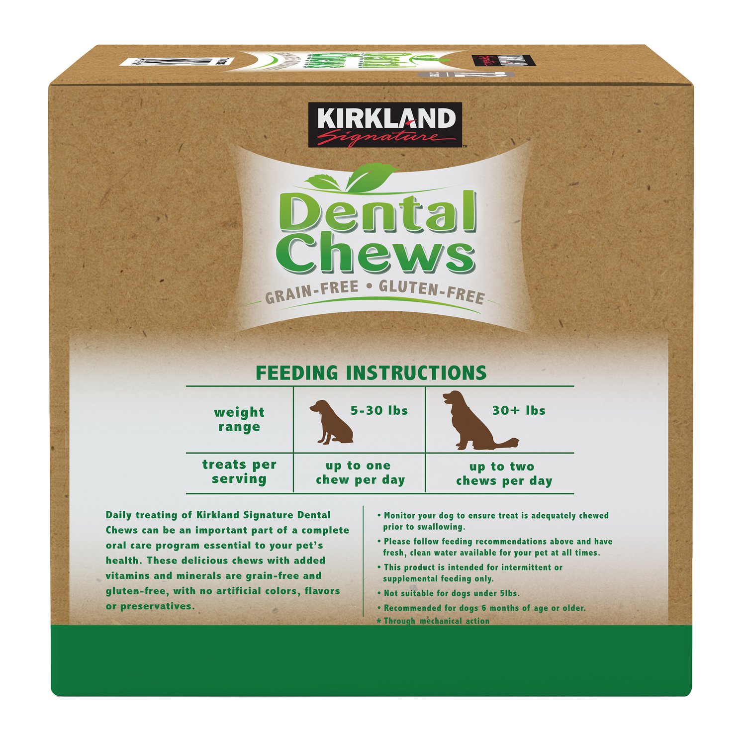 Kirkland Signature Dental Chews, 72count