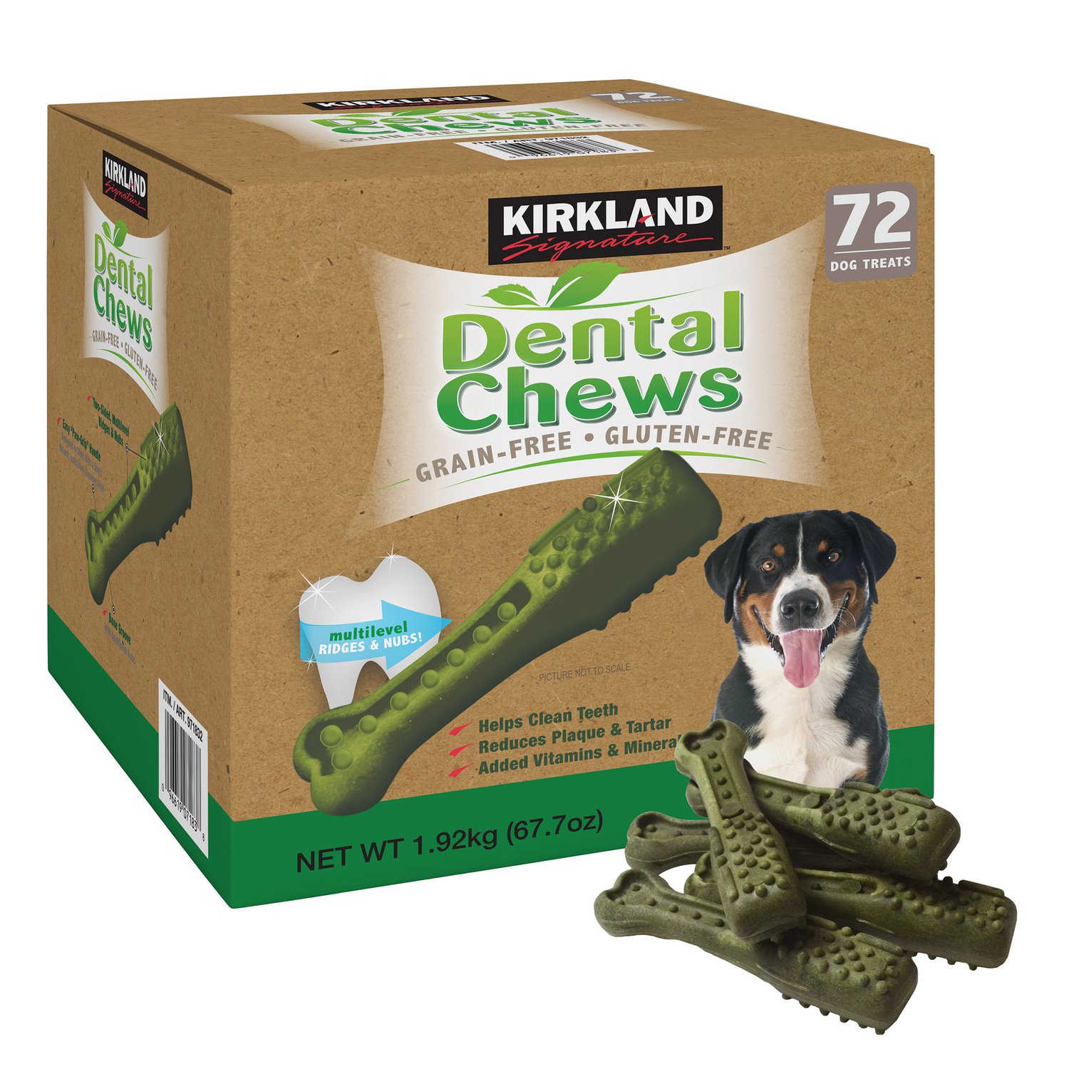 Kirkland Signature Dental Chews, 72count