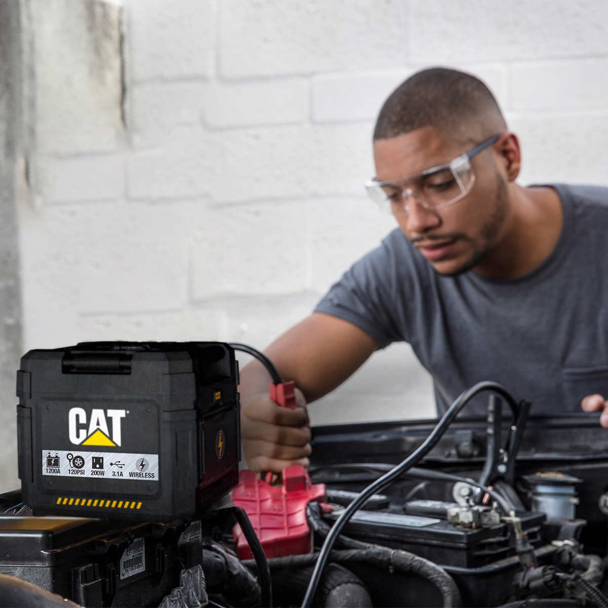 CAT 5 in 1 Cube Jump Starter