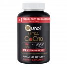 Qunol Ultra CoQ10 100 mg., 180 Softgels 100mg 6 Month Supply