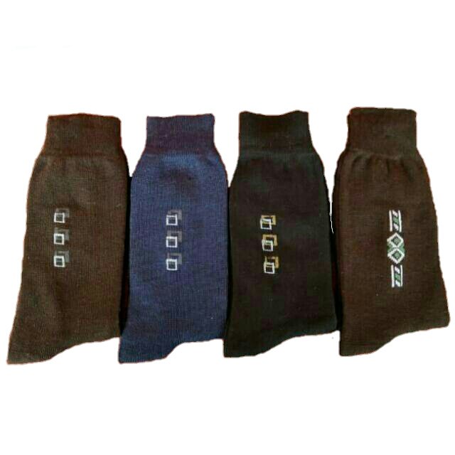 ( 12 pairs ) men socks office high quality a calf spandek cotton pe 1 dozen price