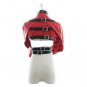 Women Real goods Leather Body Harness Cupless Straight Jacket Adult Costume