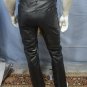 Real Leather men Style pant GAY BLUF Schwarz Gay Cuir