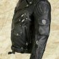 MEN'S GENUINE COWHIDE PREMIUM LEATHER MOTORCYCLE BIKER TOP LEATHER JACKET BLACK