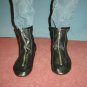 winter sheep leather socks shoes with zip AQ-2390