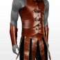 The men real Warrior Leather Armor brown new-33