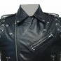 Real Leather Vest Heavy Motorcycle Duty With Chains Biker Vest Punk