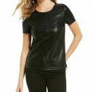 Fro Women's Girls 100% Genuine Lambskin Leather Motor Biker Tops Shirt Slim-Fit
