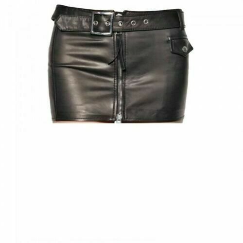 Black Leather Skirt Leather Gothic Mini OfficeSkirt Clubwear fetish Pencil skirt