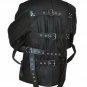 Leather Asylum Straight Jacket Costume S M L XL BODY HARNESS Restraint Armbinder