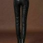 Quilted leather pant Skinny Women Leather Pant Black trouser New Gothic Leggings