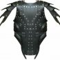 *Roman Black Leather Armor LARP Costume Warrior Cosplay Medieval Samurai shield