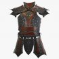Men Leather Cuirass Armor Medieval Roman Costume Breastplate Viking LARP Cosplay
