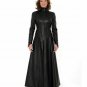 Real Leather Catsuit MATRIX-COAT Long Zipper Sexy Dress Cat Suit Kinky Dress