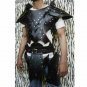 Medieval leather armor Viking costume Black LARP Armor reenactment cosplay armor