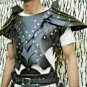 Medieval leather armor Viking costume Black LARP Armor reenactment cosplay armor