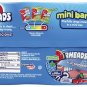 1 BAG (12 ounces each) Airheads candy mini bars 4 assorted flavors tangy chews free shipping