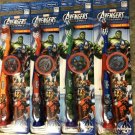 Group of 4 Marvel travel toothbrushes