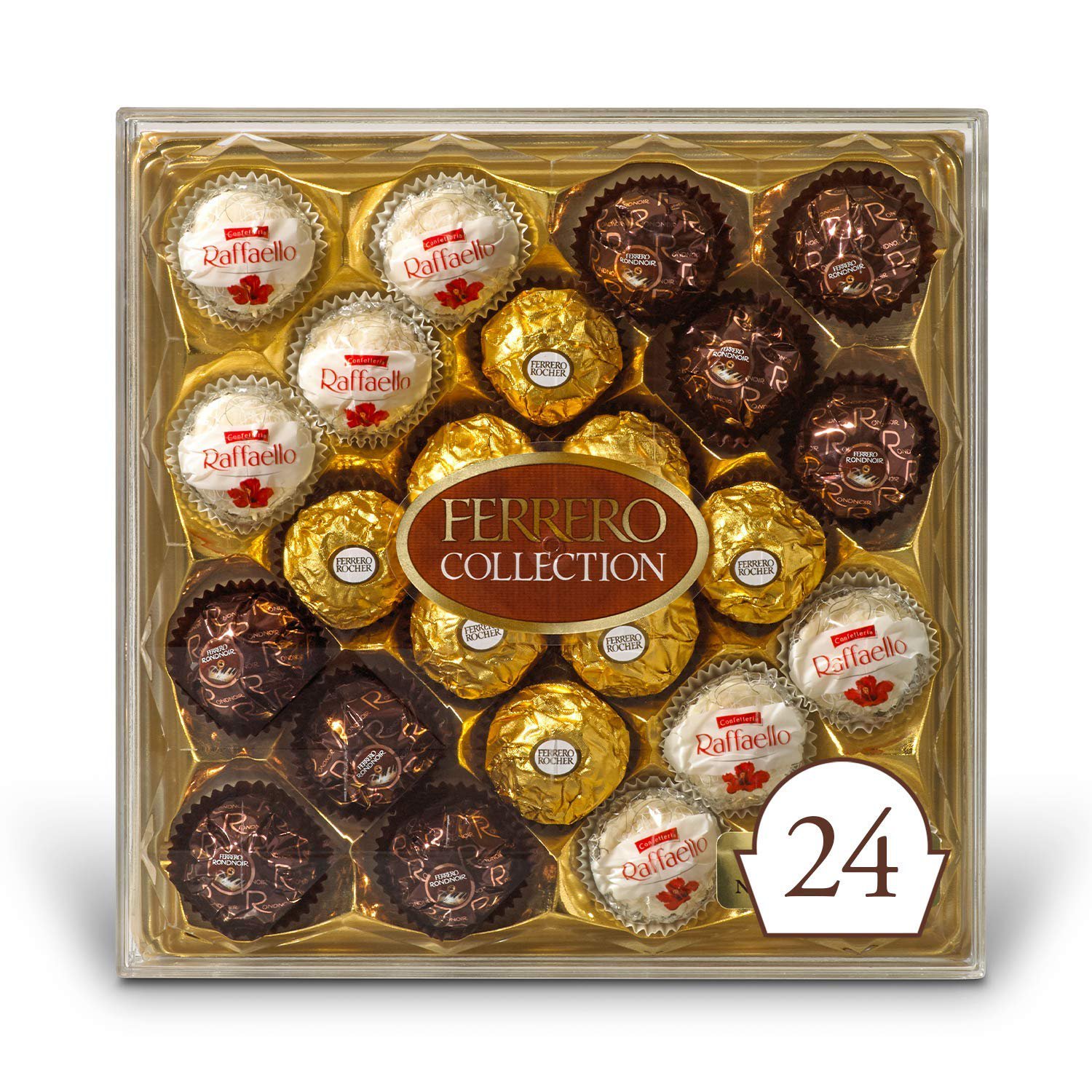 24-ct Ferrero Rocher gift Collection of chocolates free 3-day shipping