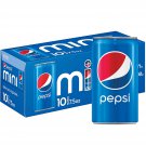 Delicious Pepsi Soda, 7.5 Ounce Mini Cans, 10 Pack (x4) 40 cans in total free shipping