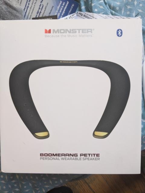 Monster Boomerang Petite Neckband Bluetooth Speaker