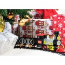 Mota Christmas train with sound, lights and smoke fast, free shipping