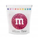 M&M’S Dark Pink Milk Chocolate Candy, 2lbs Resealable for Gender Reveals, etc