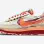 LDWaffle Clot x Sacai Net Orange Blaze Unisex DH1347-100