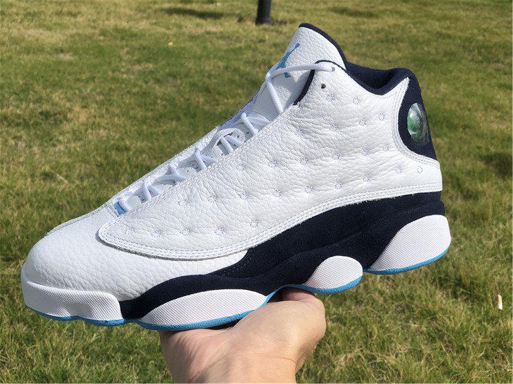 Air Jordan 13 Dark Powder Blue Men 414571-144