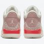 Unisex Air Jordan 3 Sail Rust Pink White Crimson CK9246-600