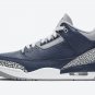 Unisex Jordan 3 Retro Georgetown Midnight Navy (2021) CT8532-401