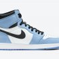 Unisex Air Jordan 1 High University Blue 555088-134