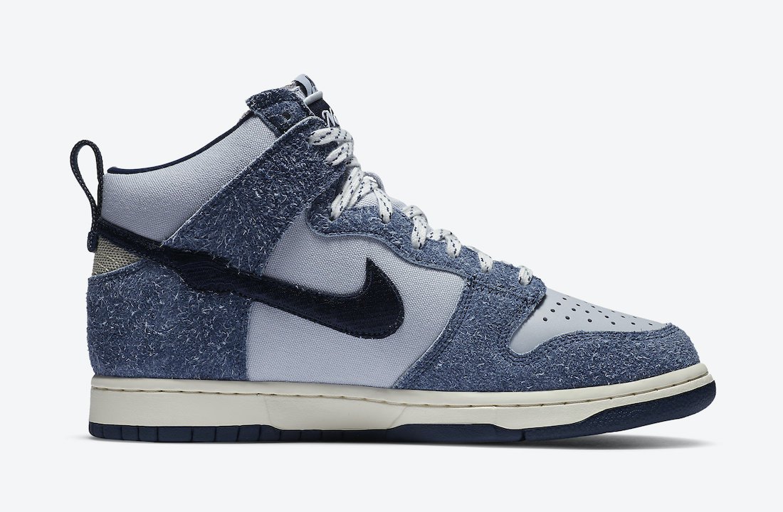 Unisex Dunk High AB Notre Midnight Navy CW3092-400