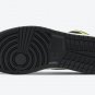 Unisex Jordan 1 Retro High White Black Volt University Gold 555088-118