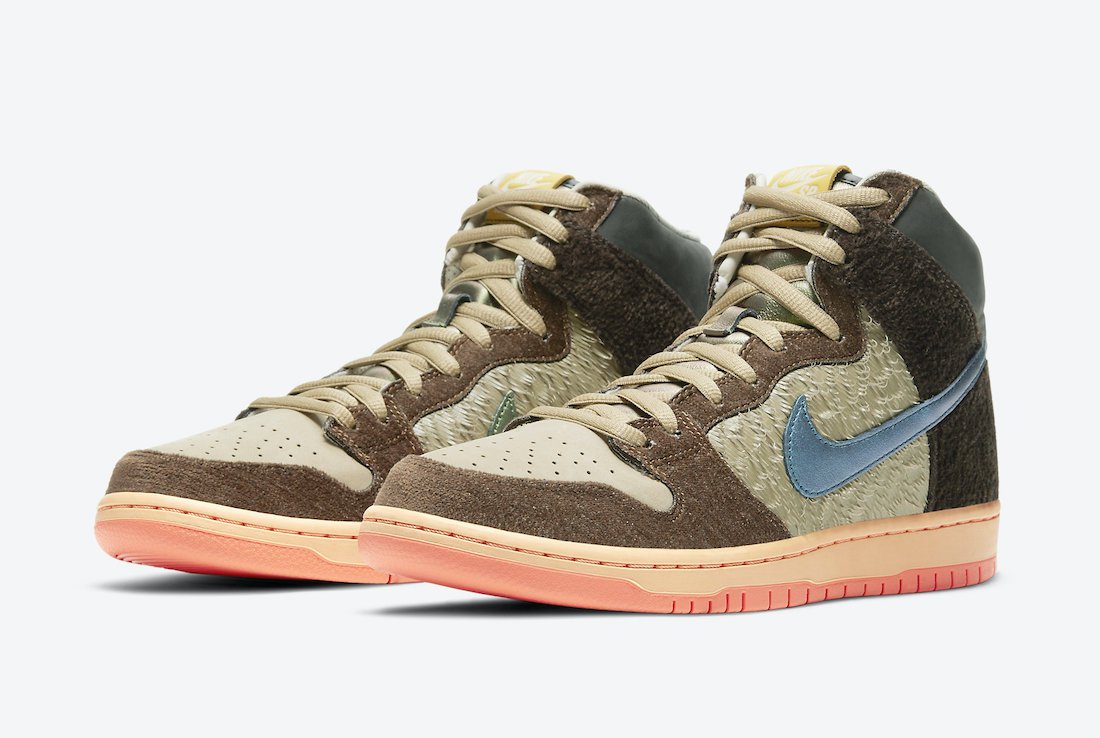 Unisex Concepts x SB Dunk High Mallard DC6887-200