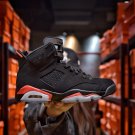 Unisex Air Jordan 6 Black Infrared 384664-060