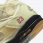 Unisex Jordan 5 Retro OFF-WHITE Sail DH8565-100