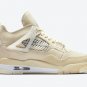 Unisex OFF-WHITE x Air Jordan 4 SP Sail CV9388-100