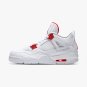 Unisex Air Jordan 4 Retro Metallic CT8527-112