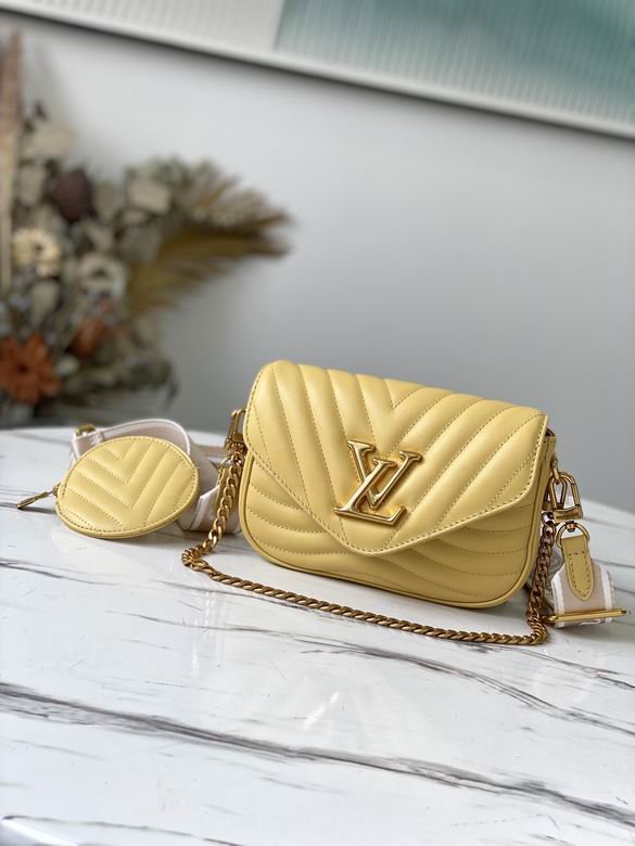 LOUI S VUITTO N NEW WAVE MULTI-POCHETTE Banana M57942 19x14x5CM