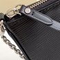 LOUI S VUITTO &iuml;&frac14;&reg; EASY POUCH ON STRAP Black M80471 19x11.5x3 cm
